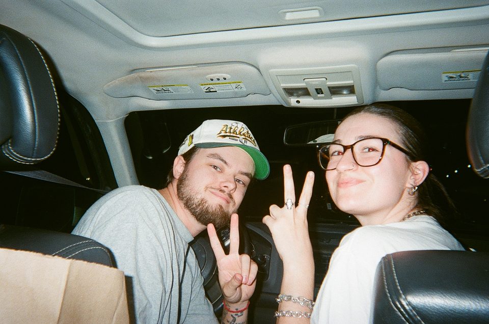 Film photo of a couple