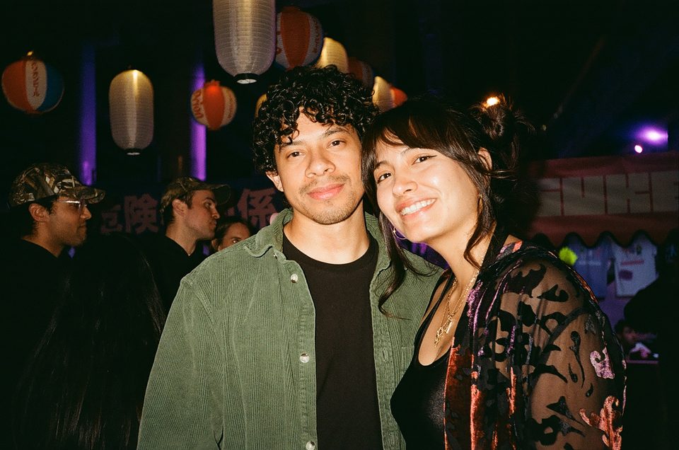 Film photo of a couple