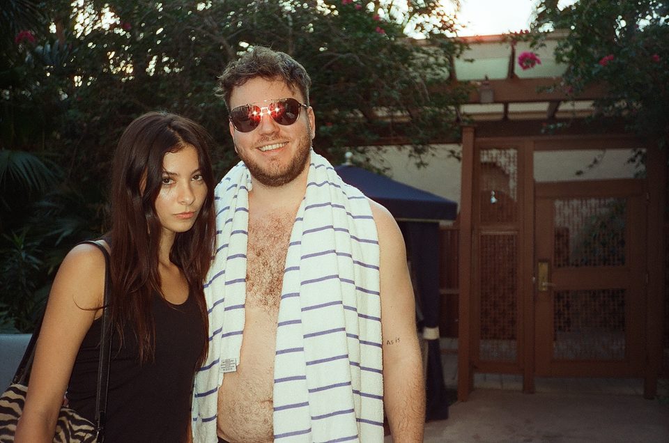 Film photo of a couple