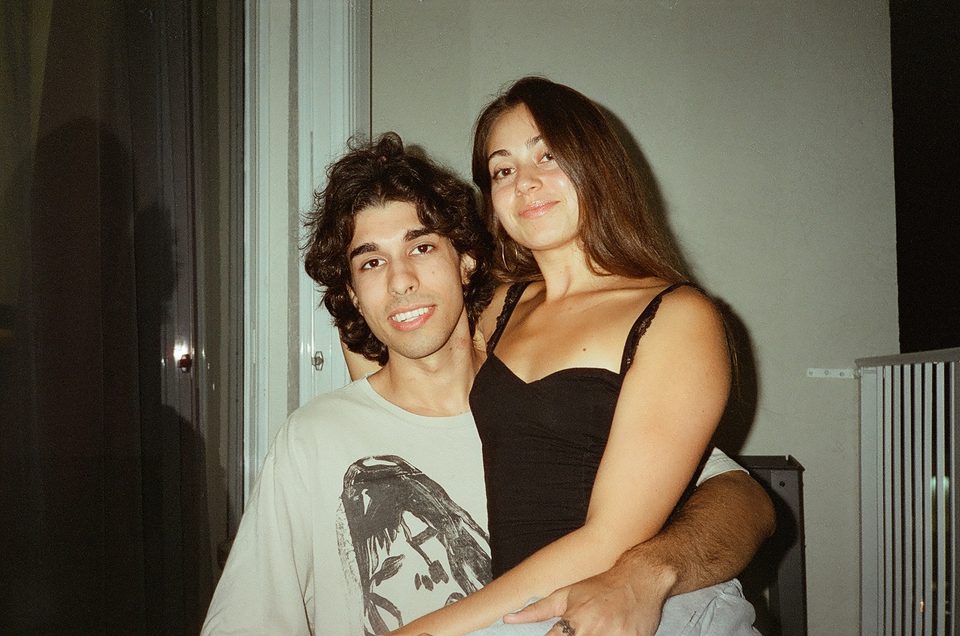 Film photo of a couple