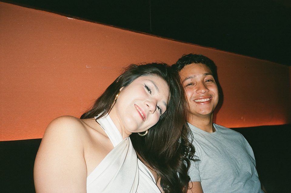 Film photo of a couple