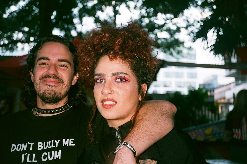 Film photo of a couple