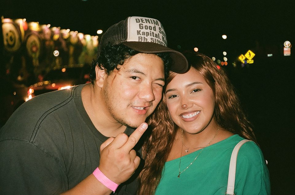 Film photo of a couple