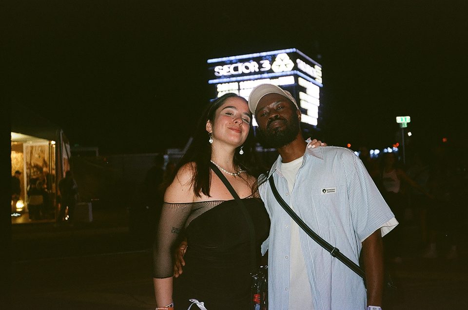 Film photo of a couple