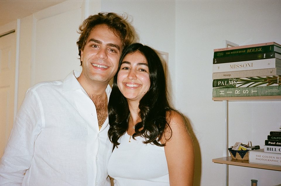 Film photo of a couple