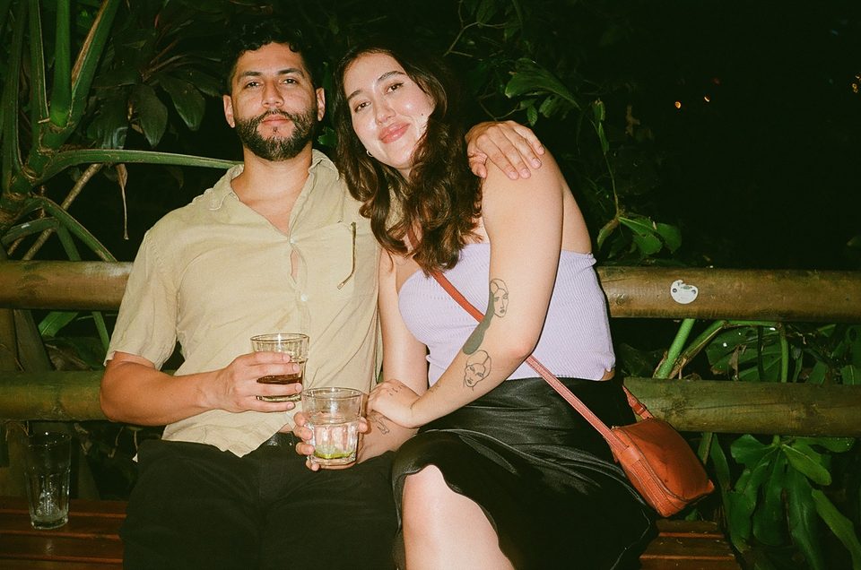 Film photo of a couple