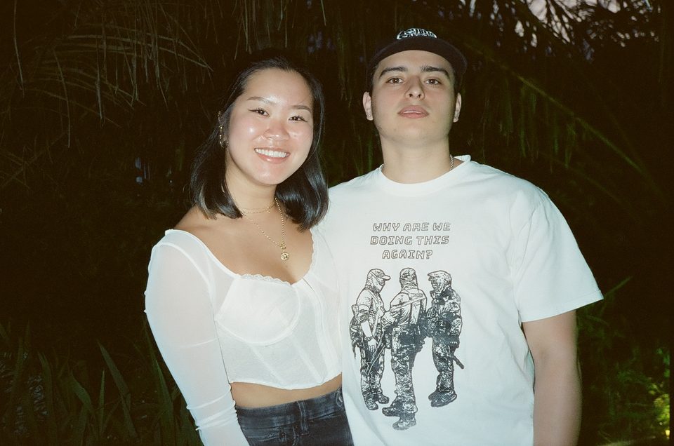 Film photo of a couple