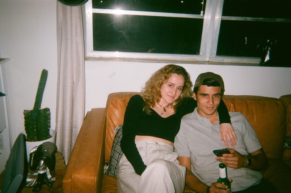 Film photo of a couple
