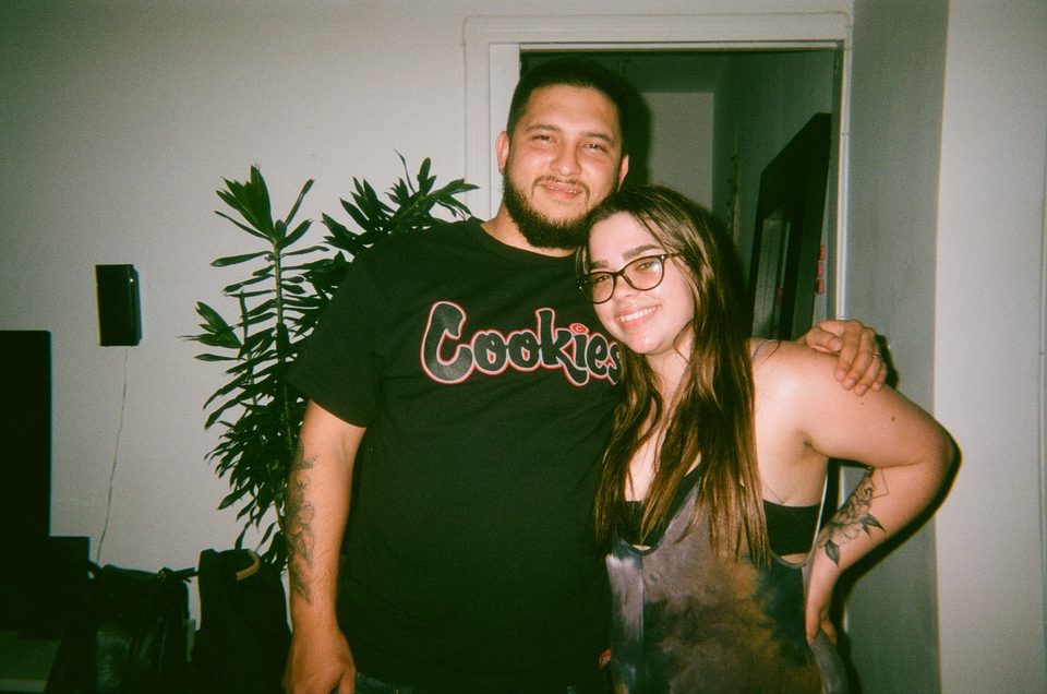 Film photo of a couple