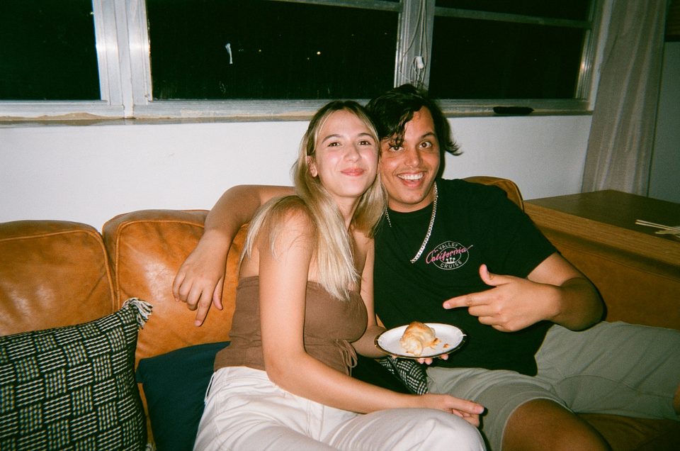 Film photo of a couple