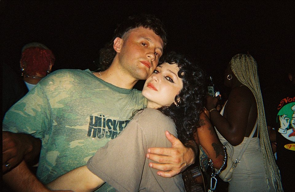 Film photo of a couple