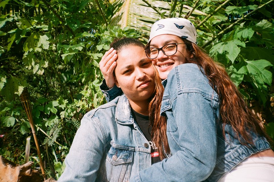 Film photo of a couple