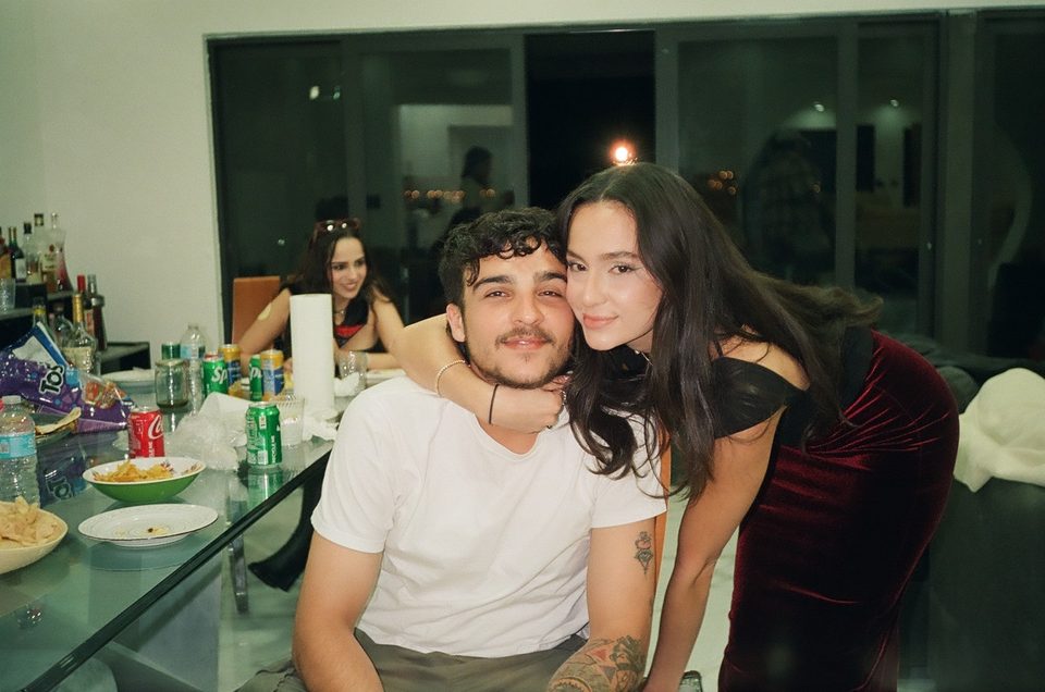 Film photo of a couple