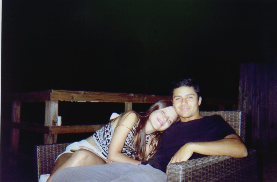 Film photo of a couple