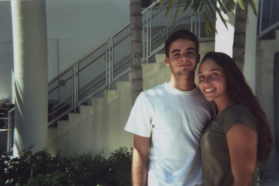 Film photo of a couple