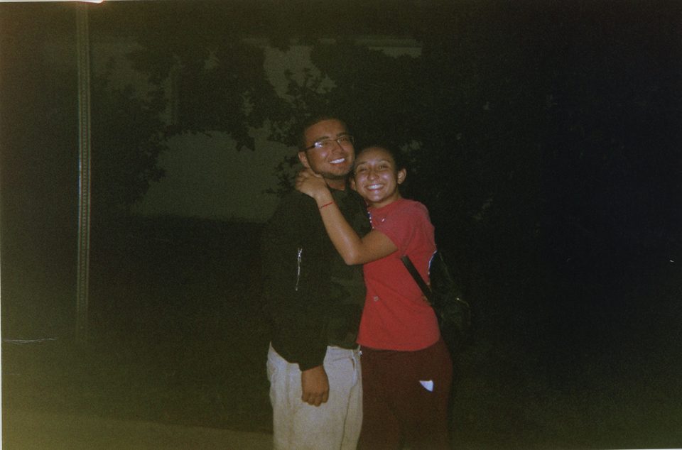 Film photo of a couple