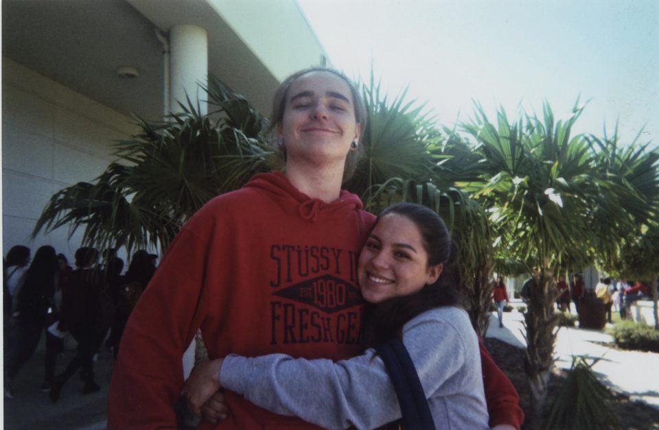 Film photo of a couple