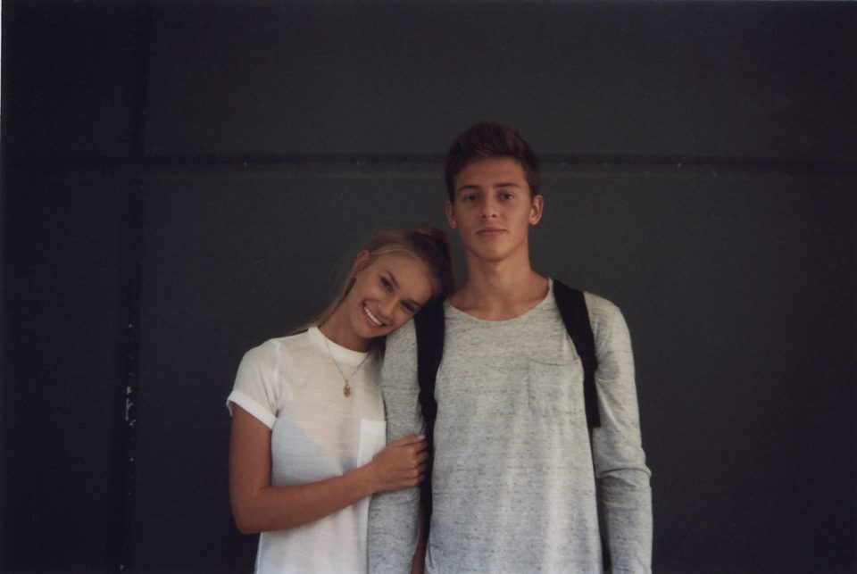 Film photo of a couple
